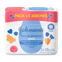 JOHNSON’S® baby jabón libre de gérmenes